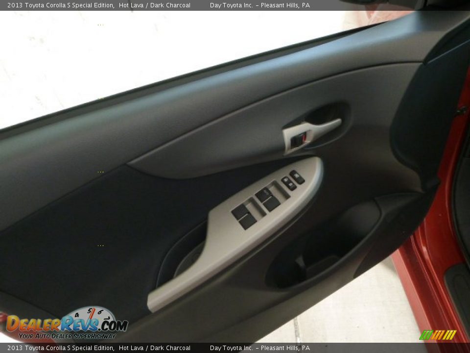 2013 Toyota Corolla S Special Edition Hot Lava / Dark Charcoal Photo #15