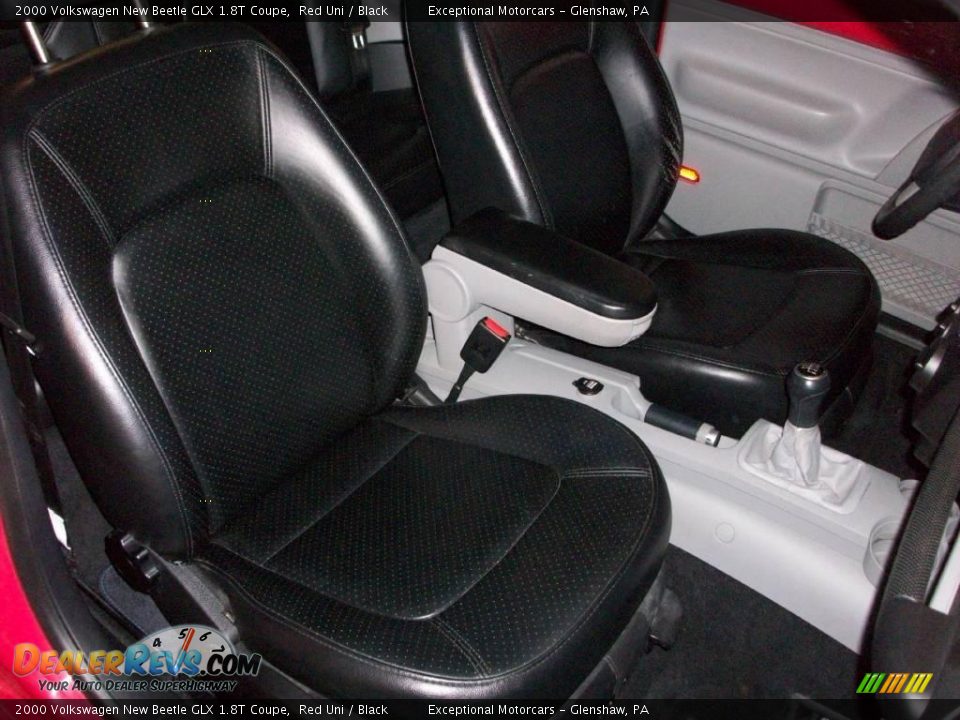 2000 Volkswagen New Beetle GLX 1.8T Coupe Red Uni / Black Photo #20