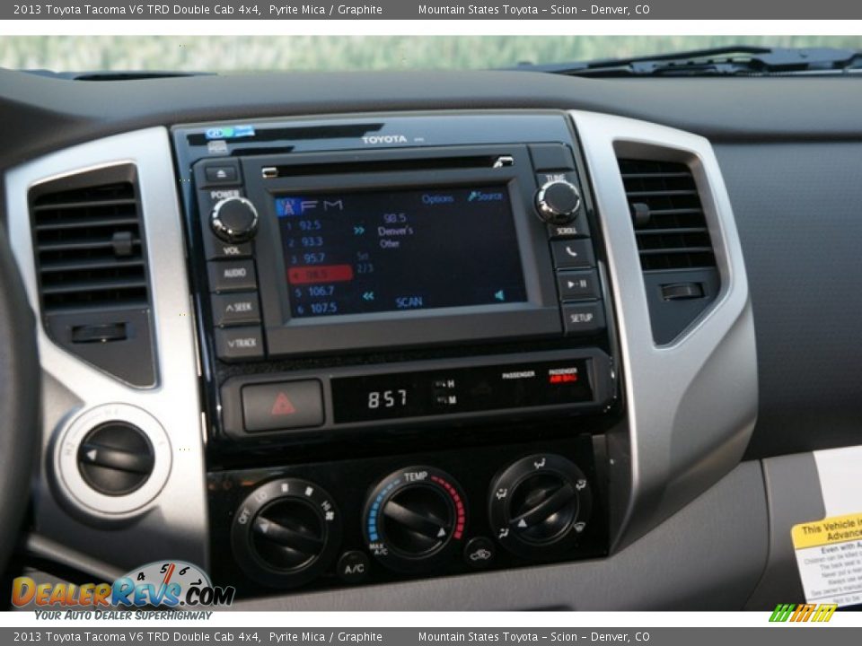 2013 Toyota Tacoma V6 TRD Double Cab 4x4 Pyrite Mica / Graphite Photo #6