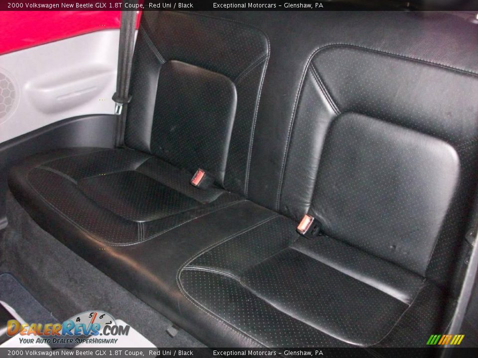 2000 Volkswagen New Beetle GLX 1.8T Coupe Red Uni / Black Photo #22