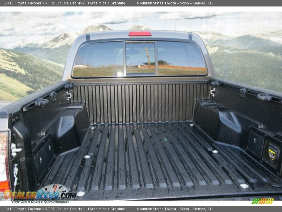 2013 Toyota Tacoma V6 TRD Double Cab 4x4 Pyrite Mica / Graphite Photo #8