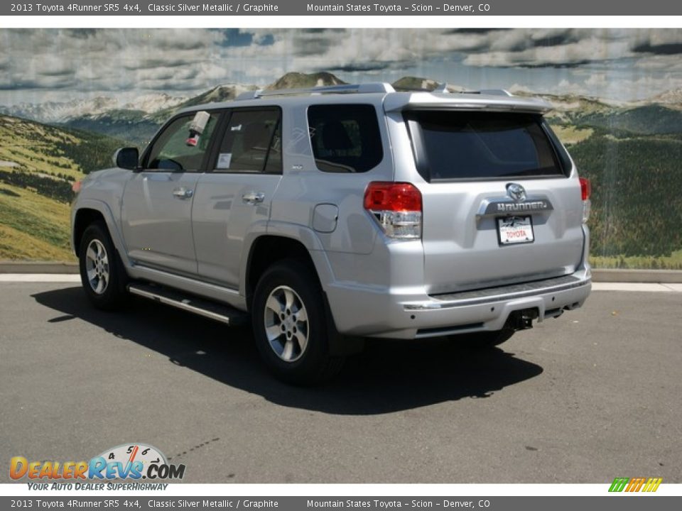 2013 Toyota 4Runner SR5 4x4 Classic Silver Metallic / Graphite Photo #2