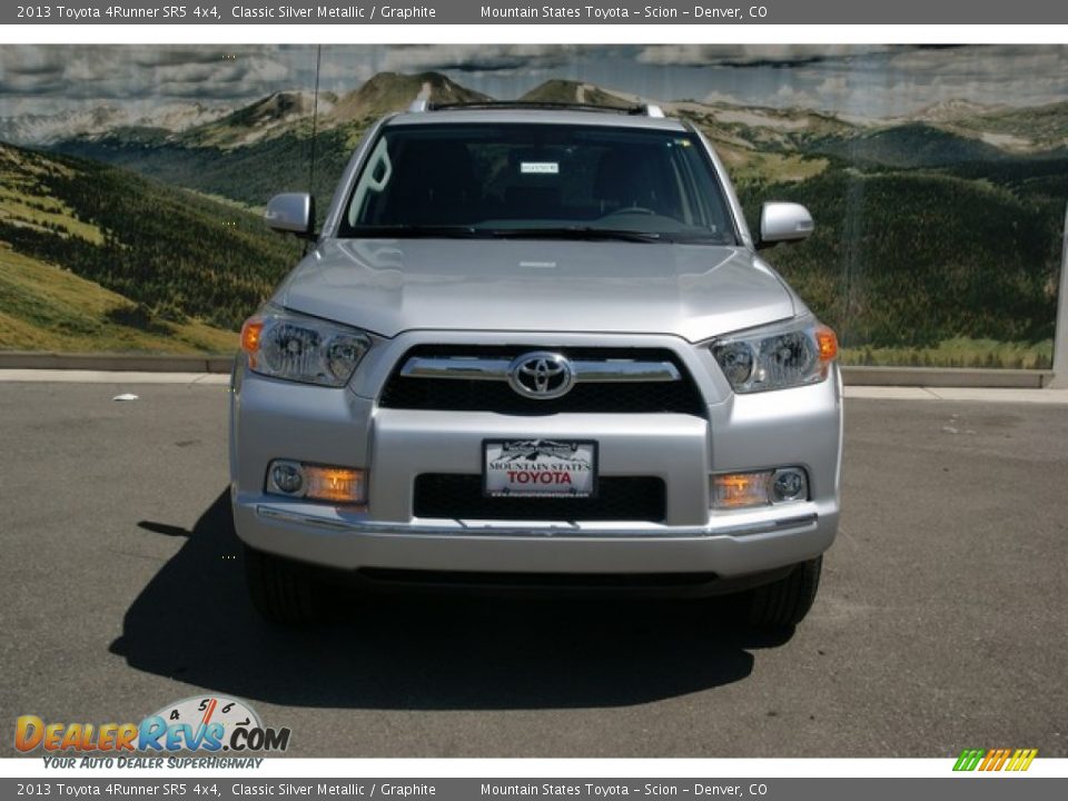 2013 Toyota 4Runner SR5 4x4 Classic Silver Metallic / Graphite Photo #3