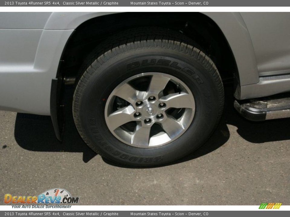2013 Toyota 4Runner SR5 4x4 Classic Silver Metallic / Graphite Photo #9