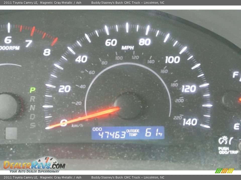 2011 Toyota Camry LE Magnetic Gray Metallic / Ash Photo #11