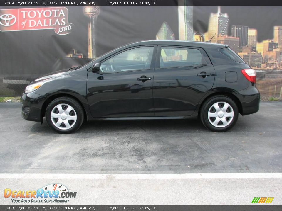 2009 Toyota Matrix 1.8 Black Sand Mica / Ash Gray Photo #1