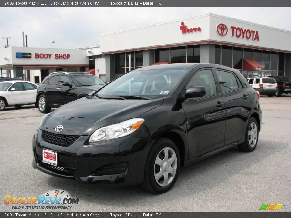 2009 Toyota Matrix 1.8 Black Sand Mica / Ash Gray Photo #2