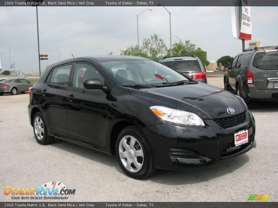 2009 Toyota Matrix 1.8 Black Sand Mica / Ash Gray Photo #4