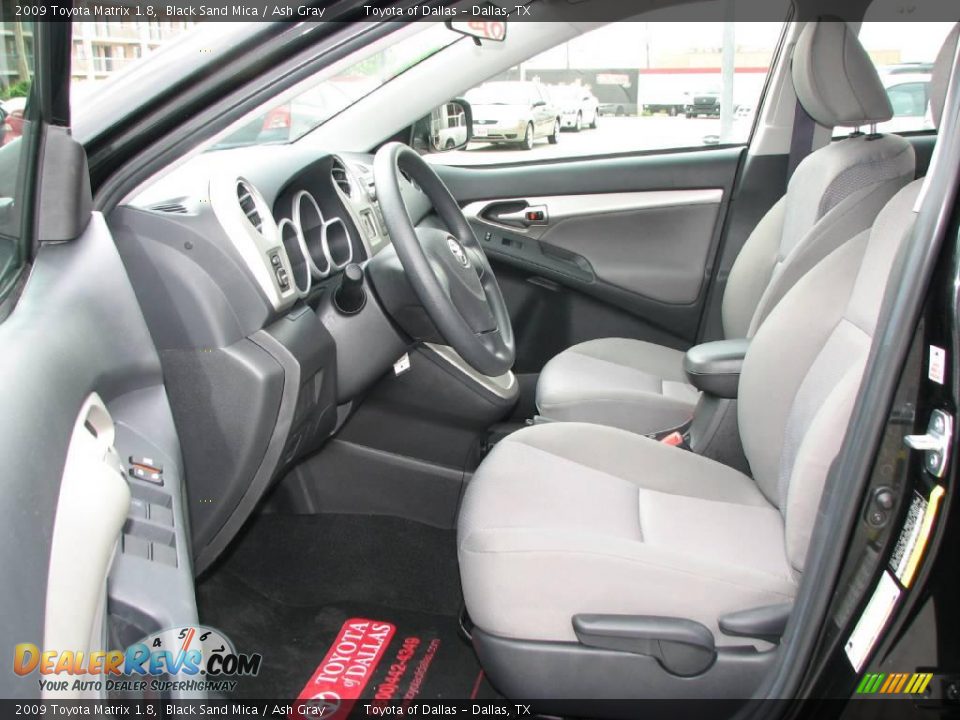 2009 Toyota Matrix 1.8 Black Sand Mica / Ash Gray Photo #9