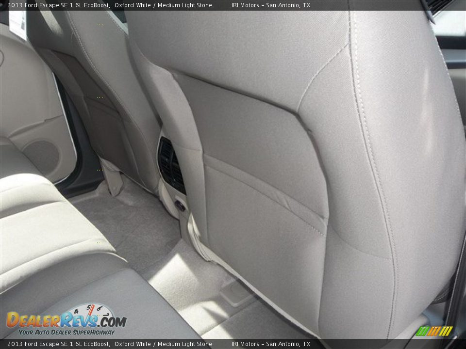 2013 Ford Escape SE 1.6L EcoBoost Oxford White / Medium Light Stone Photo #14