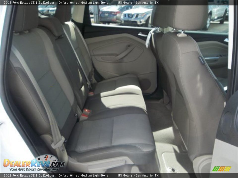2013 Ford Escape SE 1.6L EcoBoost Oxford White / Medium Light Stone Photo #15