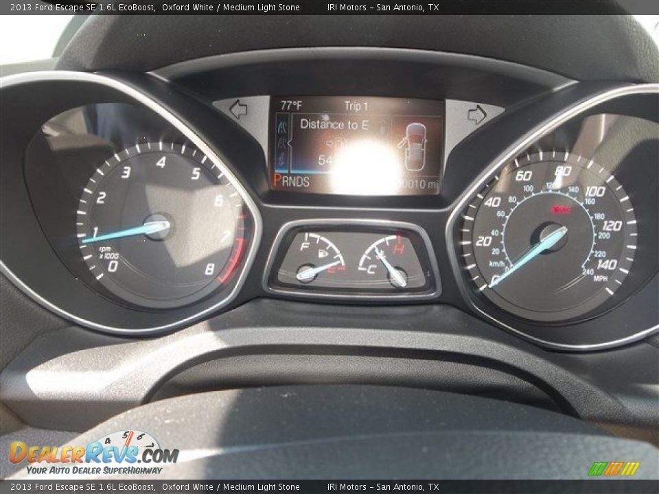2013 Ford Escape SE 1.6L EcoBoost Oxford White / Medium Light Stone Photo #25