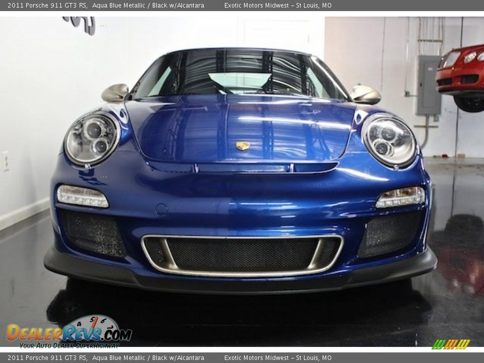 Aqua Blue Metallic 2011 Porsche 911 GT3 RS Photo #7