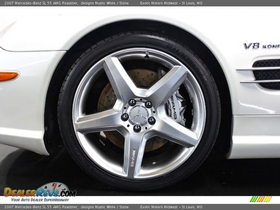 2007 Mercedes-Benz SL 55 AMG Roadster Wheel Photo #25