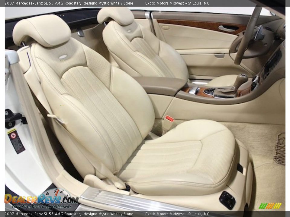 Front Seat of 2007 Mercedes-Benz SL 55 AMG Roadster Photo #35