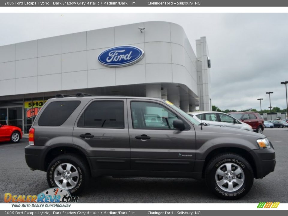 Dark Shadow Grey Metallic 2006 Ford Escape Hybrid Photo #2