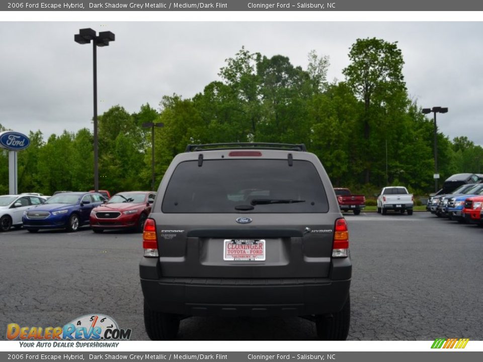 2006 Ford Escape Hybrid Dark Shadow Grey Metallic / Medium/Dark Flint Photo #4