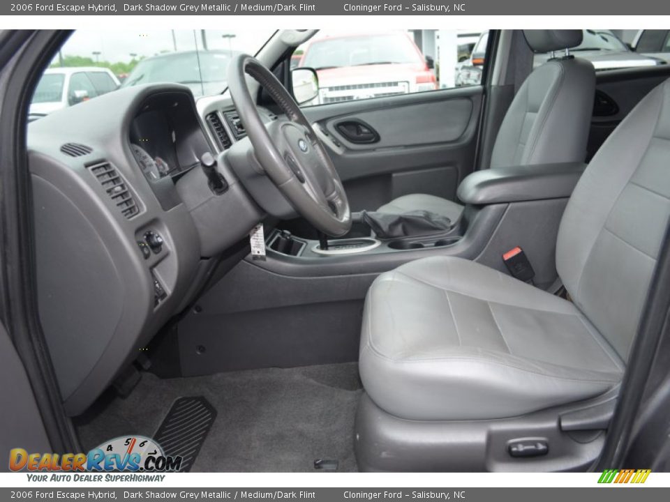 2006 Ford Escape Hybrid Dark Shadow Grey Metallic / Medium/Dark Flint Photo #9