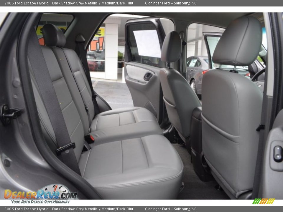 Rear Seat of 2006 Ford Escape Hybrid Photo #13