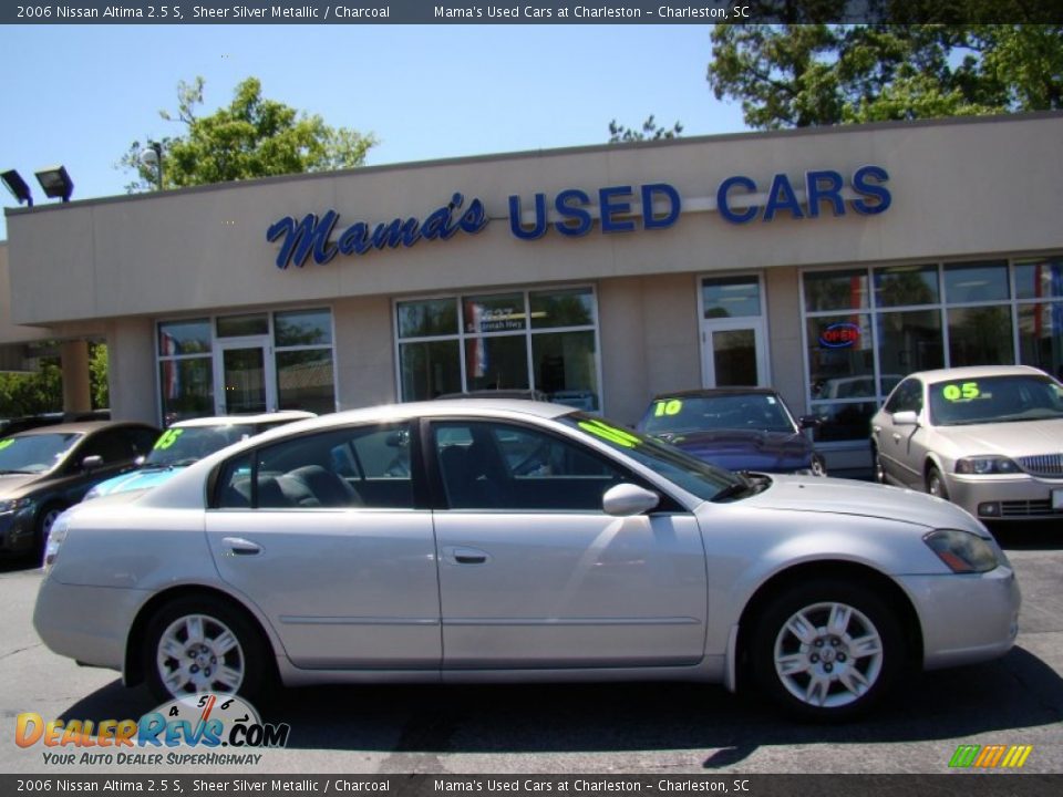 2006 Nissan Altima 2.5 S Sheer Silver Metallic / Charcoal Photo #1