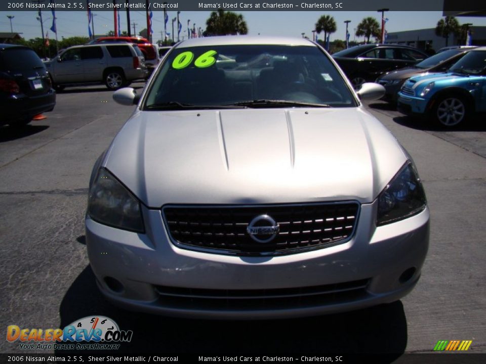 2006 Nissan Altima 2.5 S Sheer Silver Metallic / Charcoal Photo #3