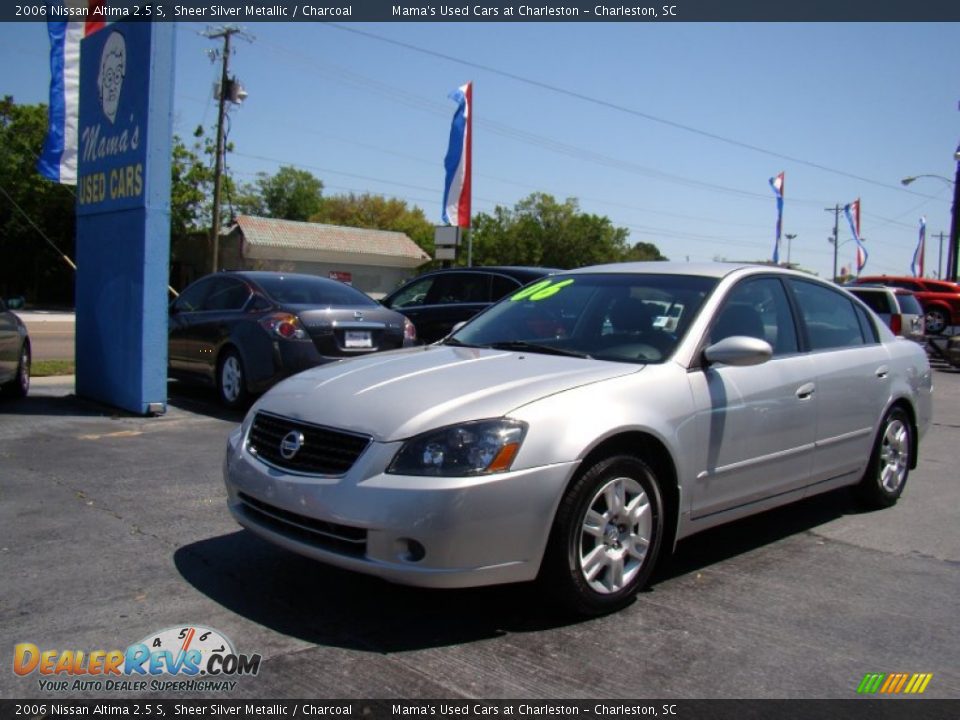 2006 Nissan Altima 2.5 S Sheer Silver Metallic / Charcoal Photo #4