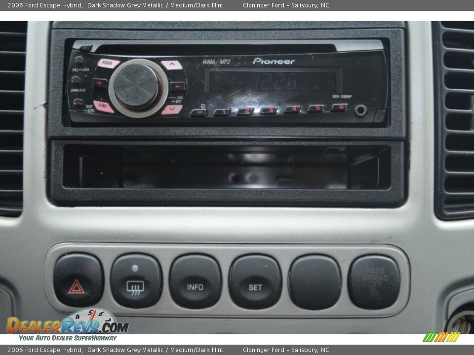 2006 Ford Escape Hybrid Dark Shadow Grey Metallic / Medium/Dark Flint Photo #25
