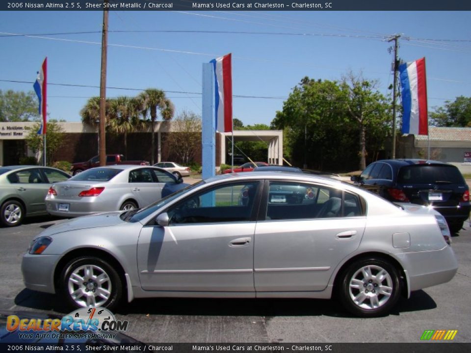 2006 Nissan Altima 2.5 S Sheer Silver Metallic / Charcoal Photo #5