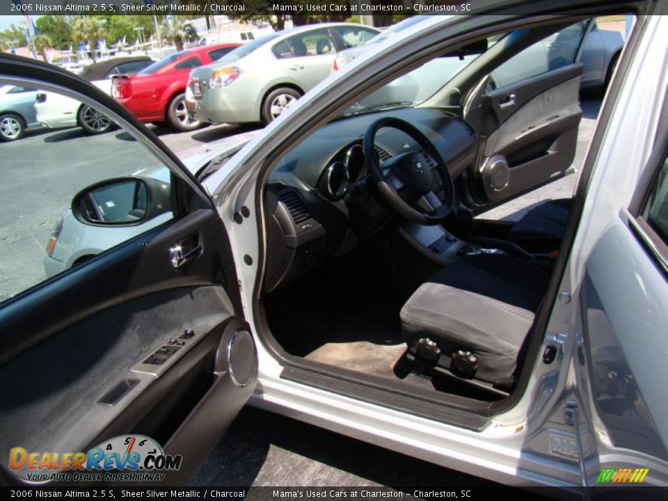 2006 Nissan Altima 2.5 S Sheer Silver Metallic / Charcoal Photo #9