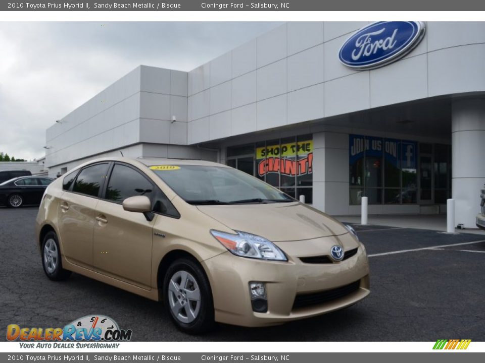 2010 Toyota Prius Hybrid II Sandy Beach Metallic / Bisque Photo #1