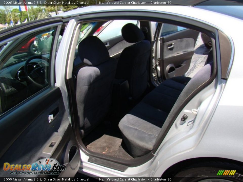 2006 Nissan Altima 2.5 S Sheer Silver Metallic / Charcoal Photo #10