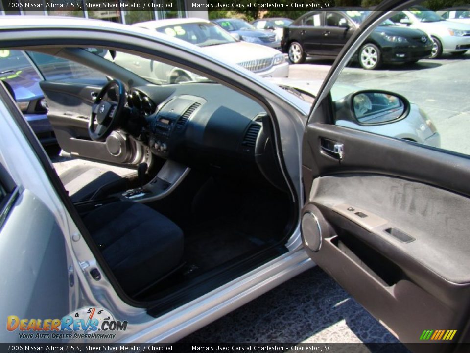 2006 Nissan Altima 2.5 S Sheer Silver Metallic / Charcoal Photo #11