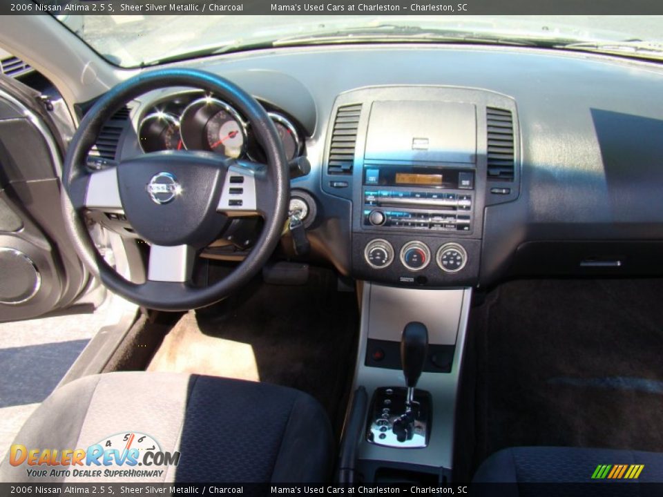 2006 Nissan Altima 2.5 S Sheer Silver Metallic / Charcoal Photo #13