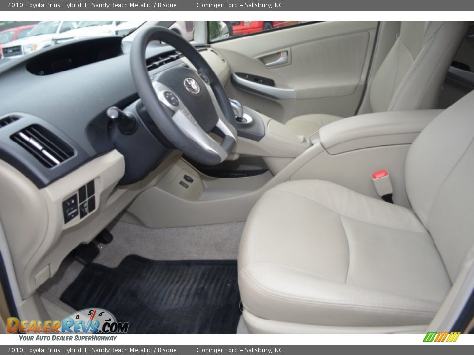 2010 Toyota Prius Hybrid II Sandy Beach Metallic / Bisque Photo #9