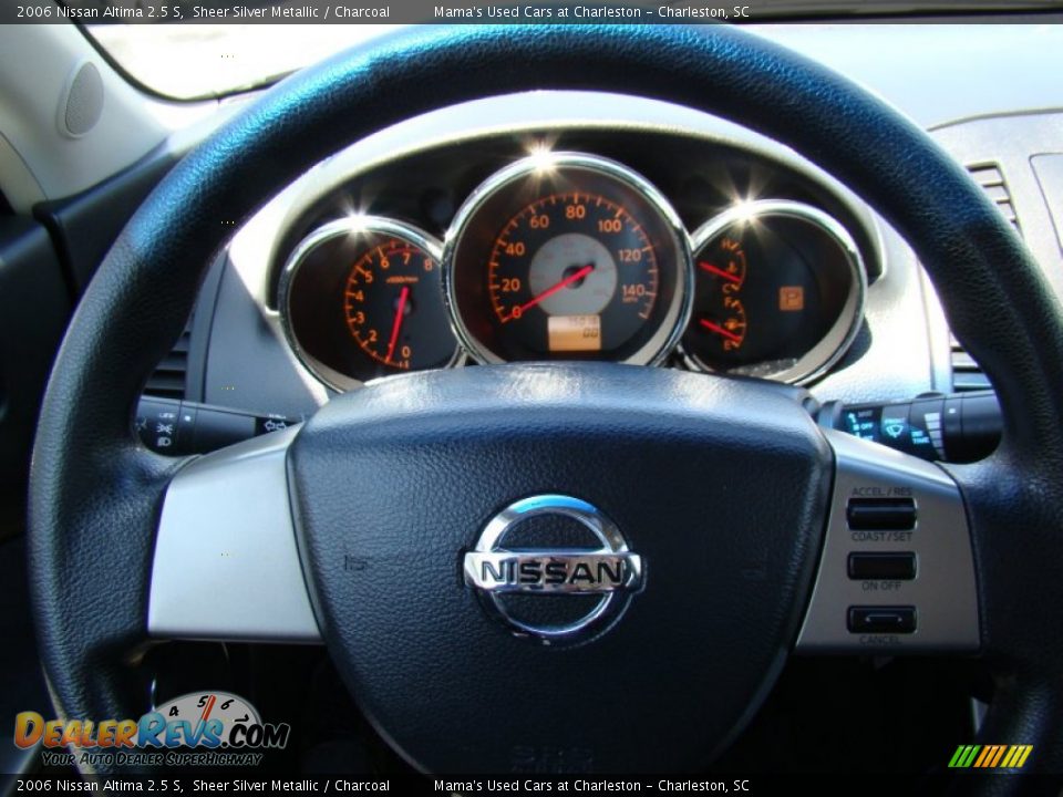 2006 Nissan Altima 2.5 S Sheer Silver Metallic / Charcoal Photo #17