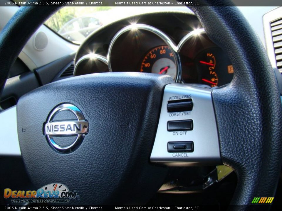 2006 Nissan Altima 2.5 S Sheer Silver Metallic / Charcoal Photo #18