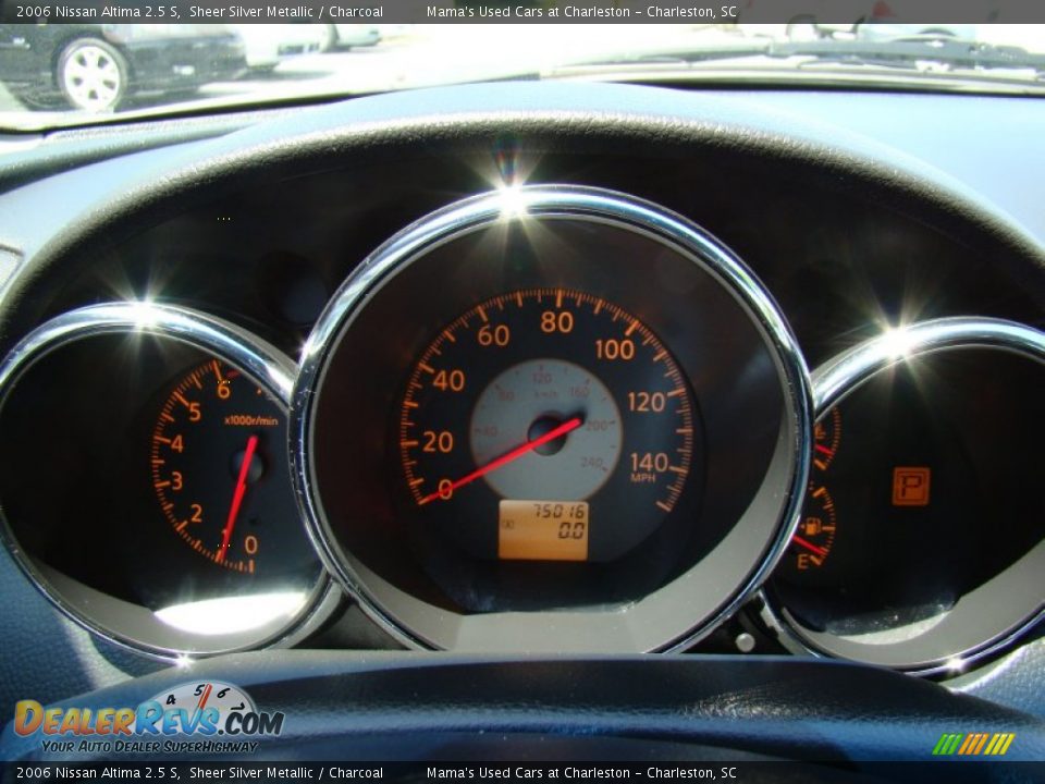 2006 Nissan Altima 2.5 S Sheer Silver Metallic / Charcoal Photo #19