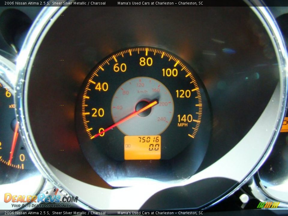 2006 Nissan Altima 2.5 S Sheer Silver Metallic / Charcoal Photo #20