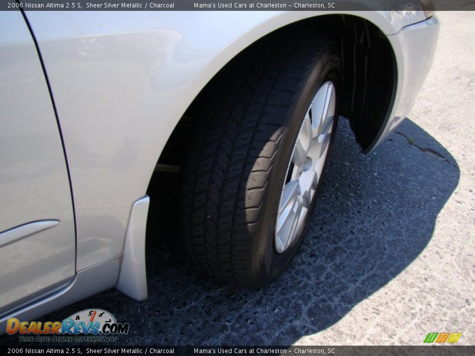 2006 Nissan Altima 2.5 S Sheer Silver Metallic / Charcoal Photo #22