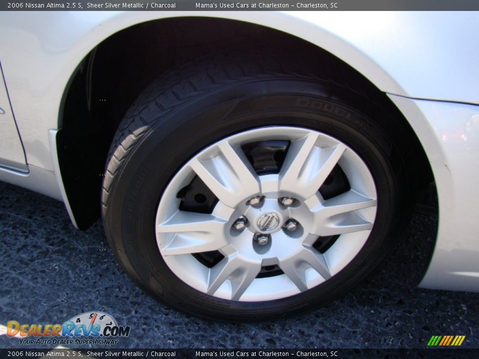 2006 Nissan Altima 2.5 S Sheer Silver Metallic / Charcoal Photo #23