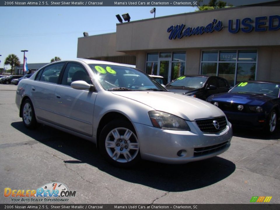 2006 Nissan Altima 2.5 S Sheer Silver Metallic / Charcoal Photo #24