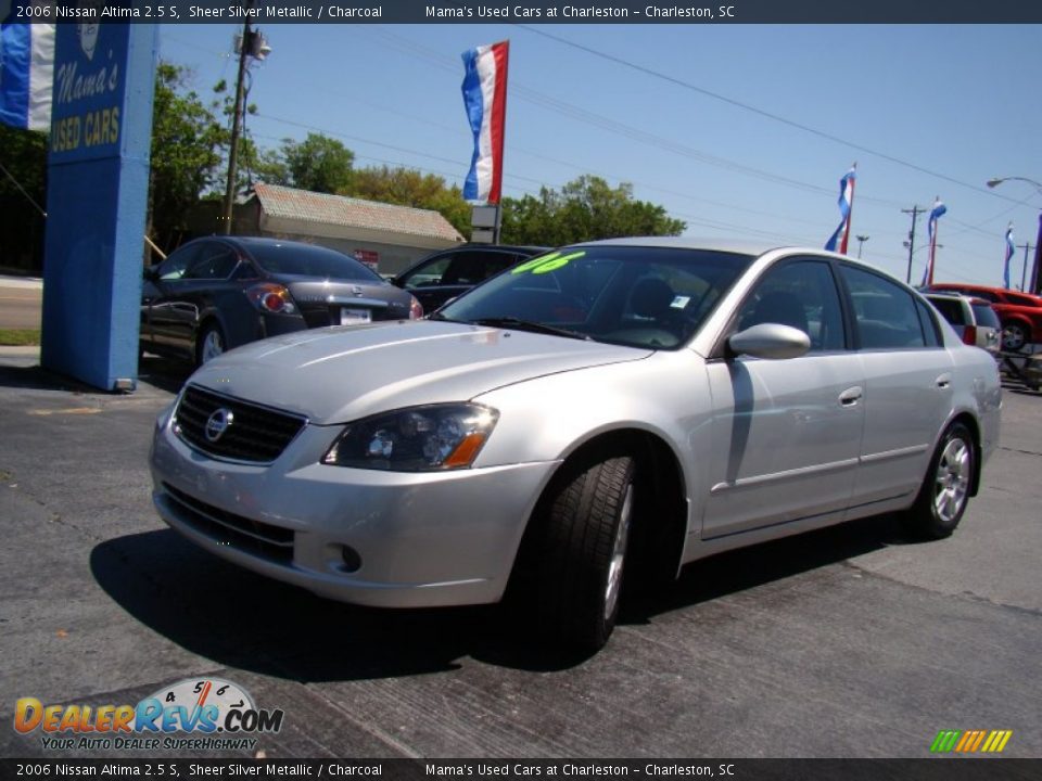 2006 Nissan Altima 2.5 S Sheer Silver Metallic / Charcoal Photo #25