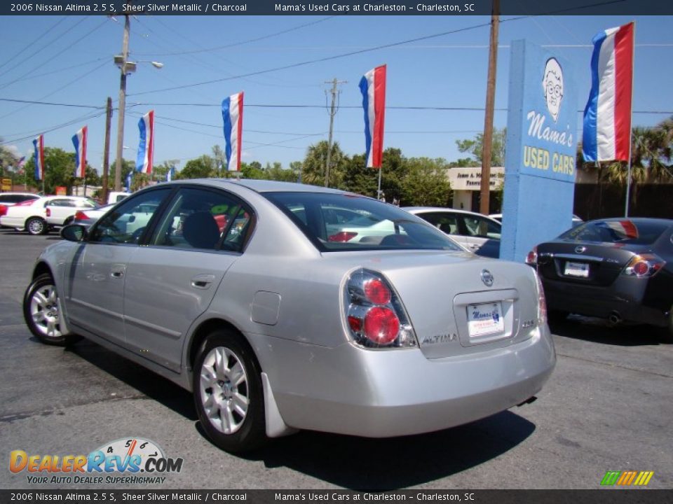 2006 Nissan Altima 2.5 S Sheer Silver Metallic / Charcoal Photo #26