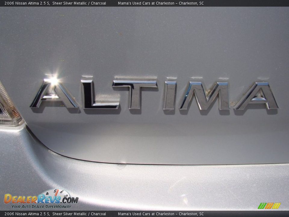 2006 Nissan Altima 2.5 S Sheer Silver Metallic / Charcoal Photo #27
