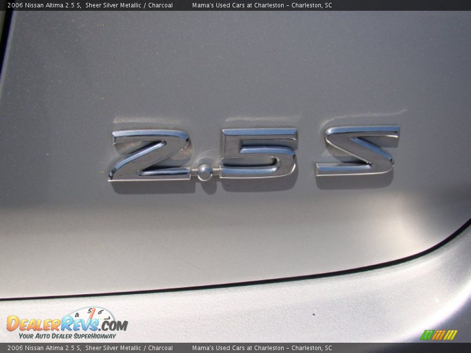 2006 Nissan Altima 2.5 S Sheer Silver Metallic / Charcoal Photo #28