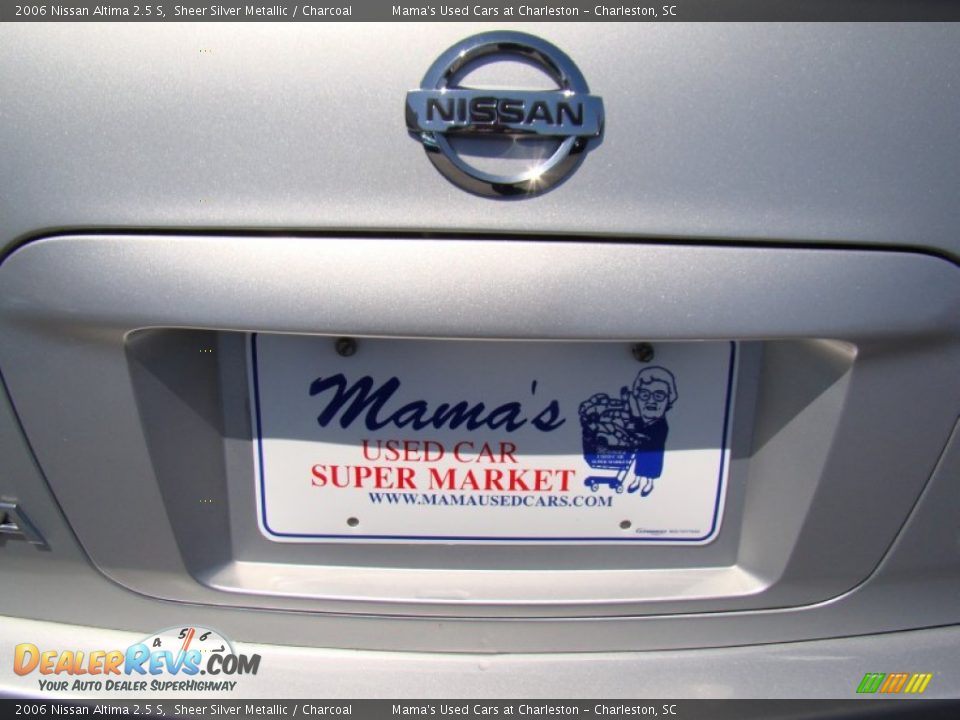 2006 Nissan Altima 2.5 S Sheer Silver Metallic / Charcoal Photo #29