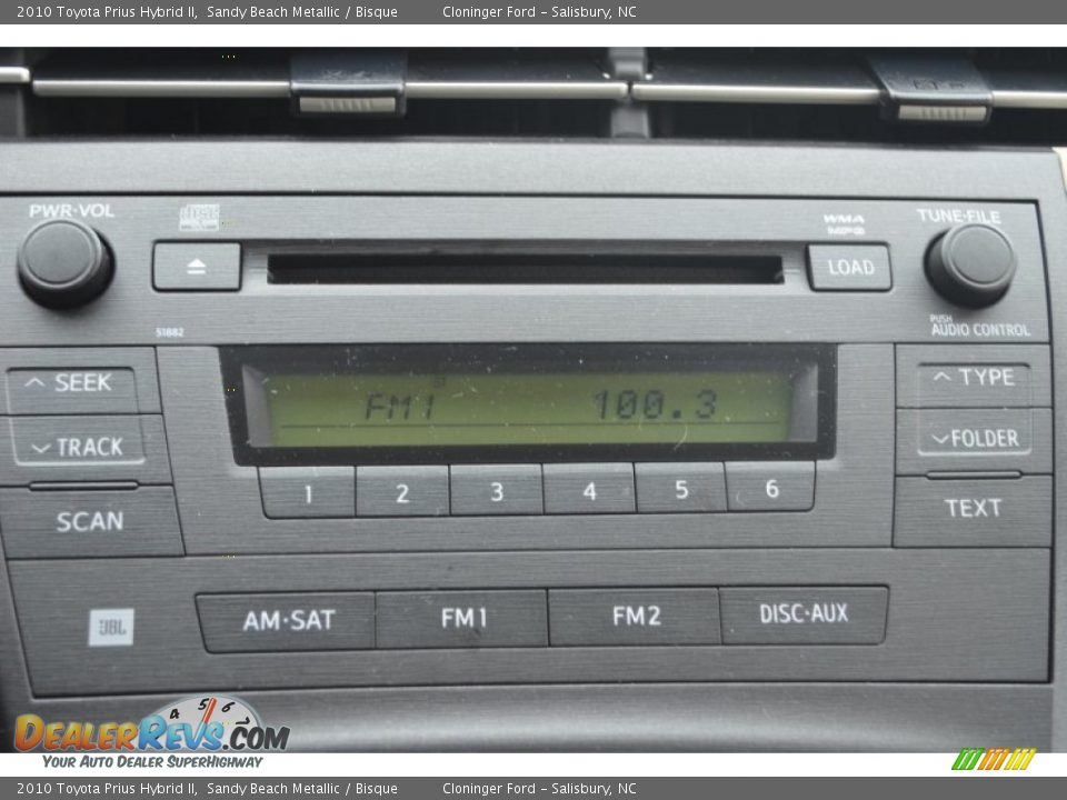 2010 Toyota Prius Hybrid II Sandy Beach Metallic / Bisque Photo #26