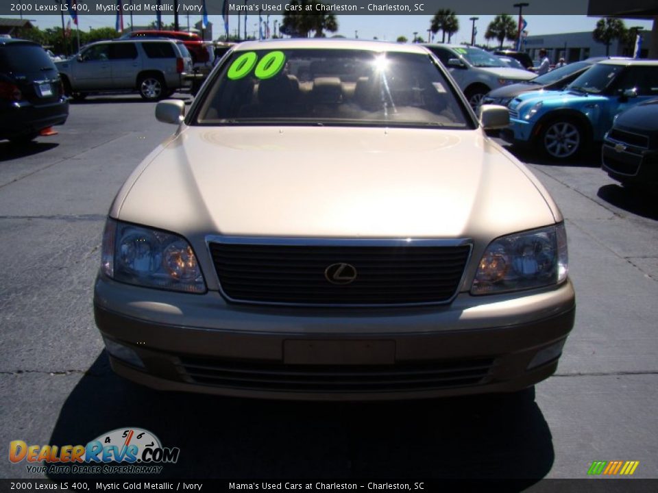 2000 Lexus LS 400 Mystic Gold Metallic / Ivory Photo #3