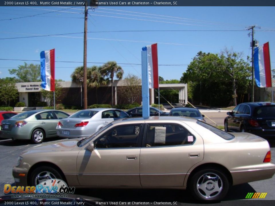 2000 Lexus LS 400 Mystic Gold Metallic / Ivory Photo #5