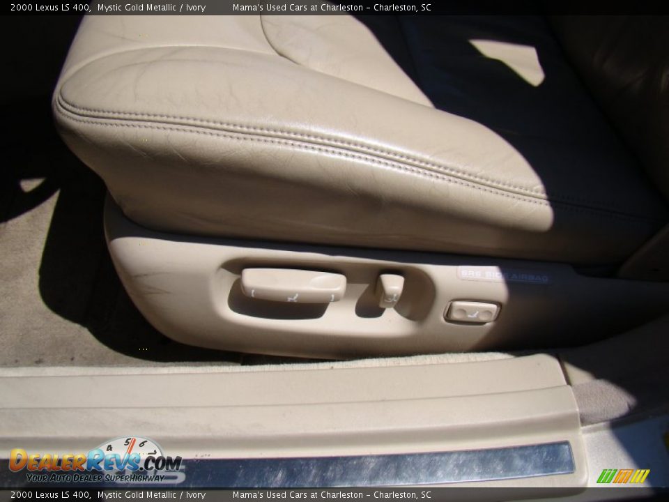 2000 Lexus LS 400 Mystic Gold Metallic / Ivory Photo #11
